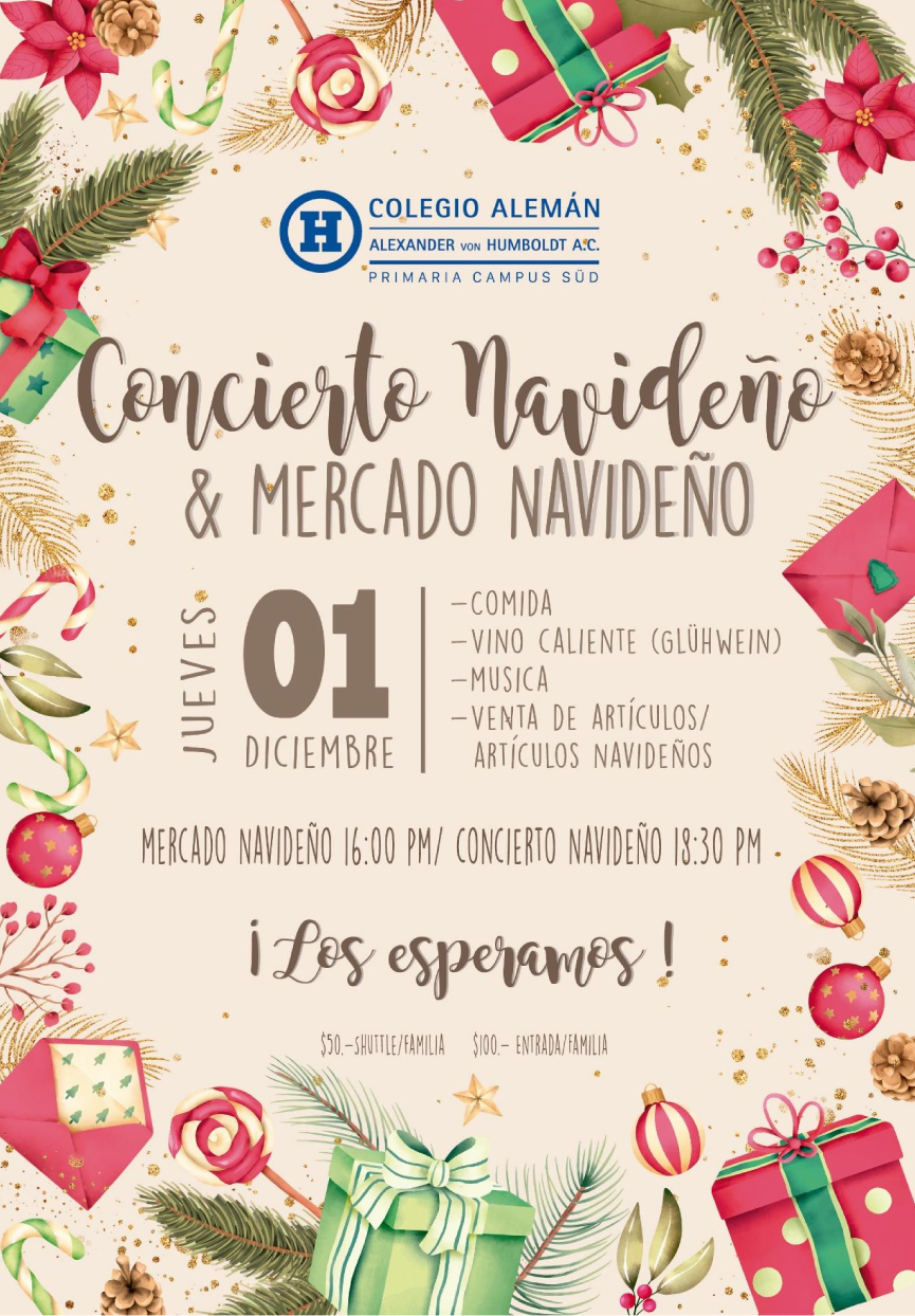 Concierto y Bazar Navideño – Eventos Colegio Alemán